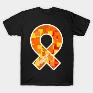 Multiple Sclerosis Awareness Ribbon T-Shirt